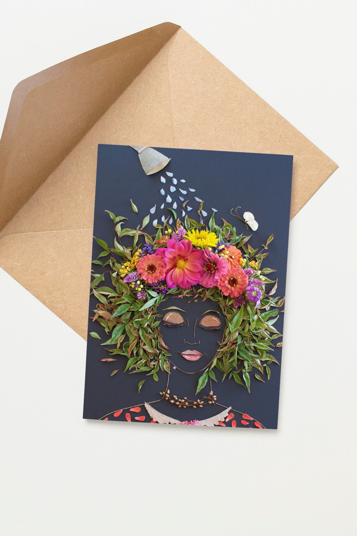 "Grow Good Thoughts" Greeting Card - Sister Golden