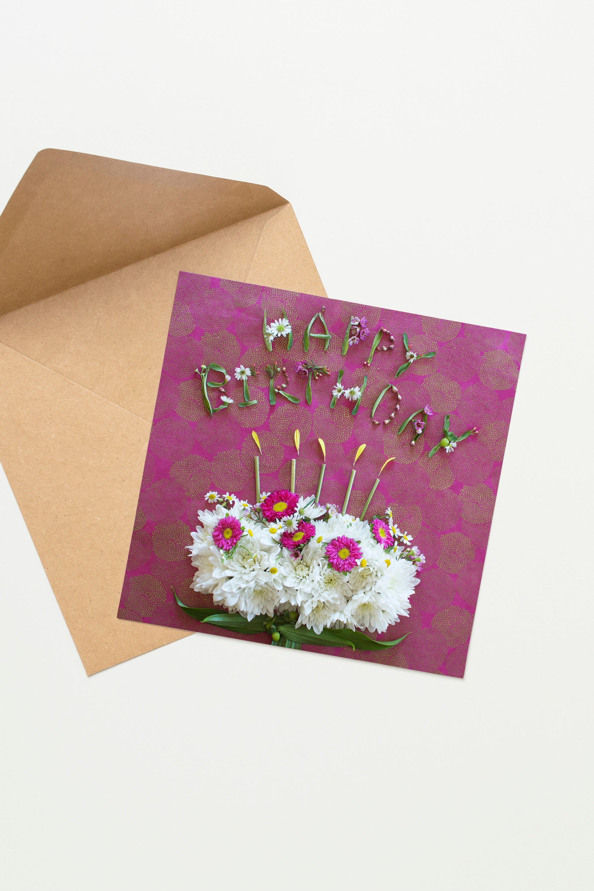 "Happy Birthday" Greeting Card - Sister Golden