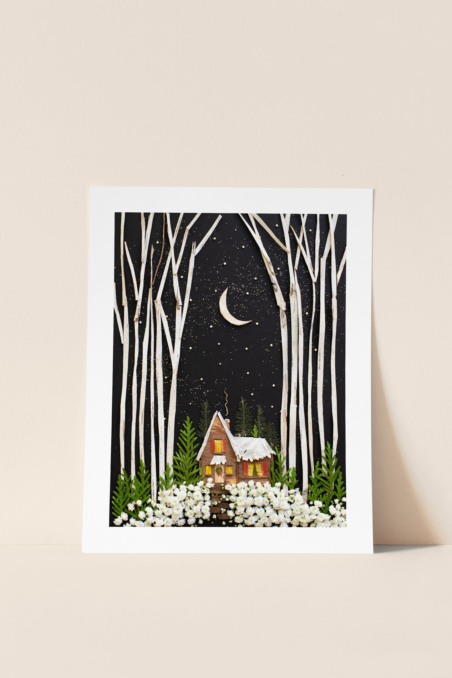 "Home for the Holidays" Flower Print