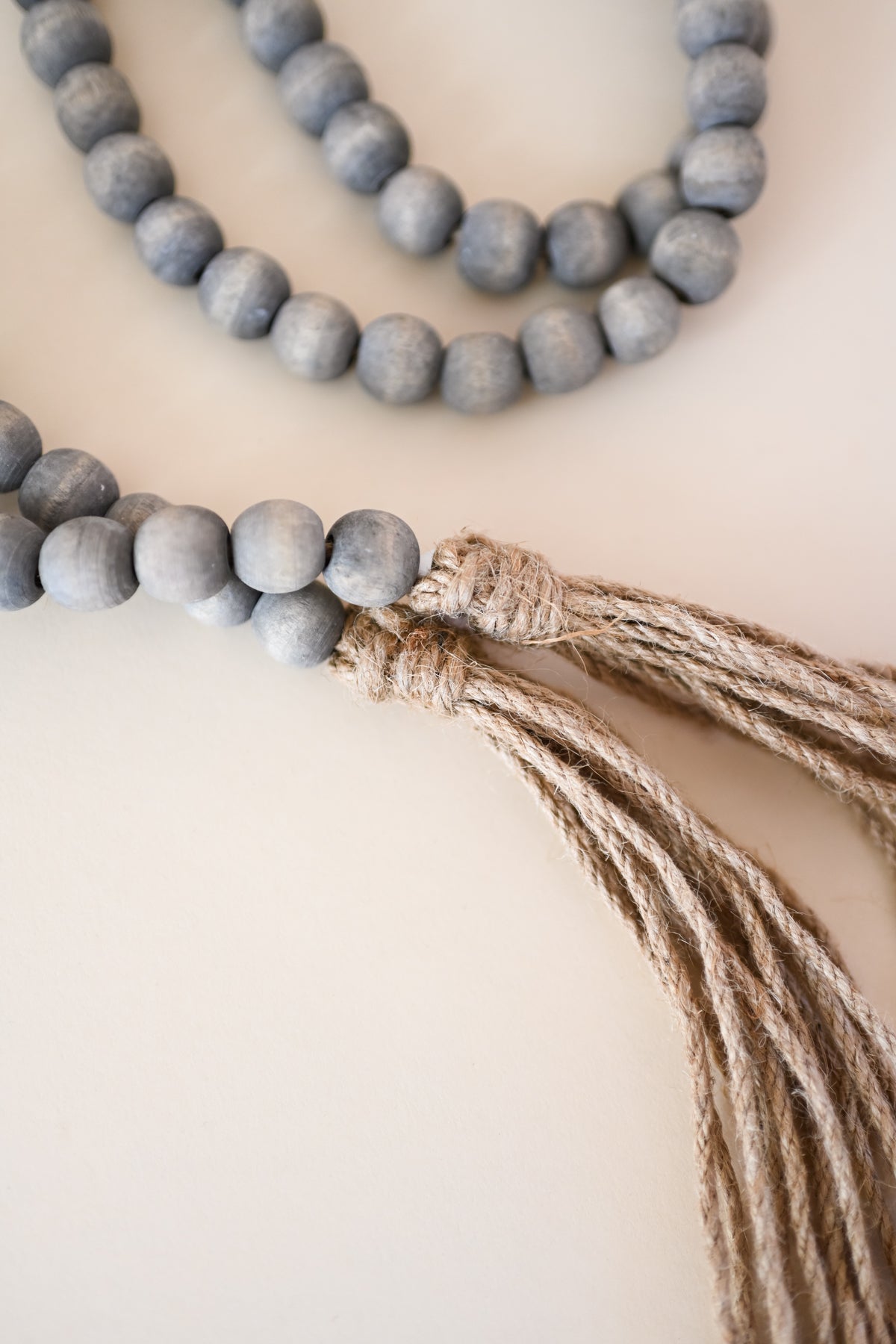 Wood Bead Garland – Sister Golden