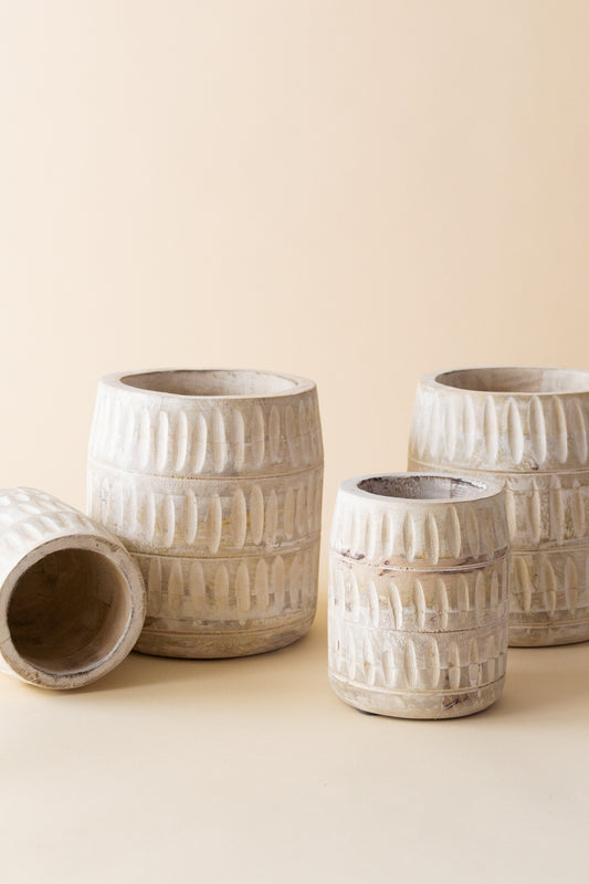 Oslo Wood Pot