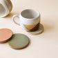 Stoneware Coaster Set