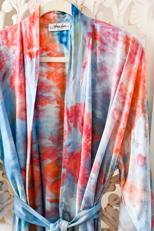 Candy Skies Hand Dyed Robe