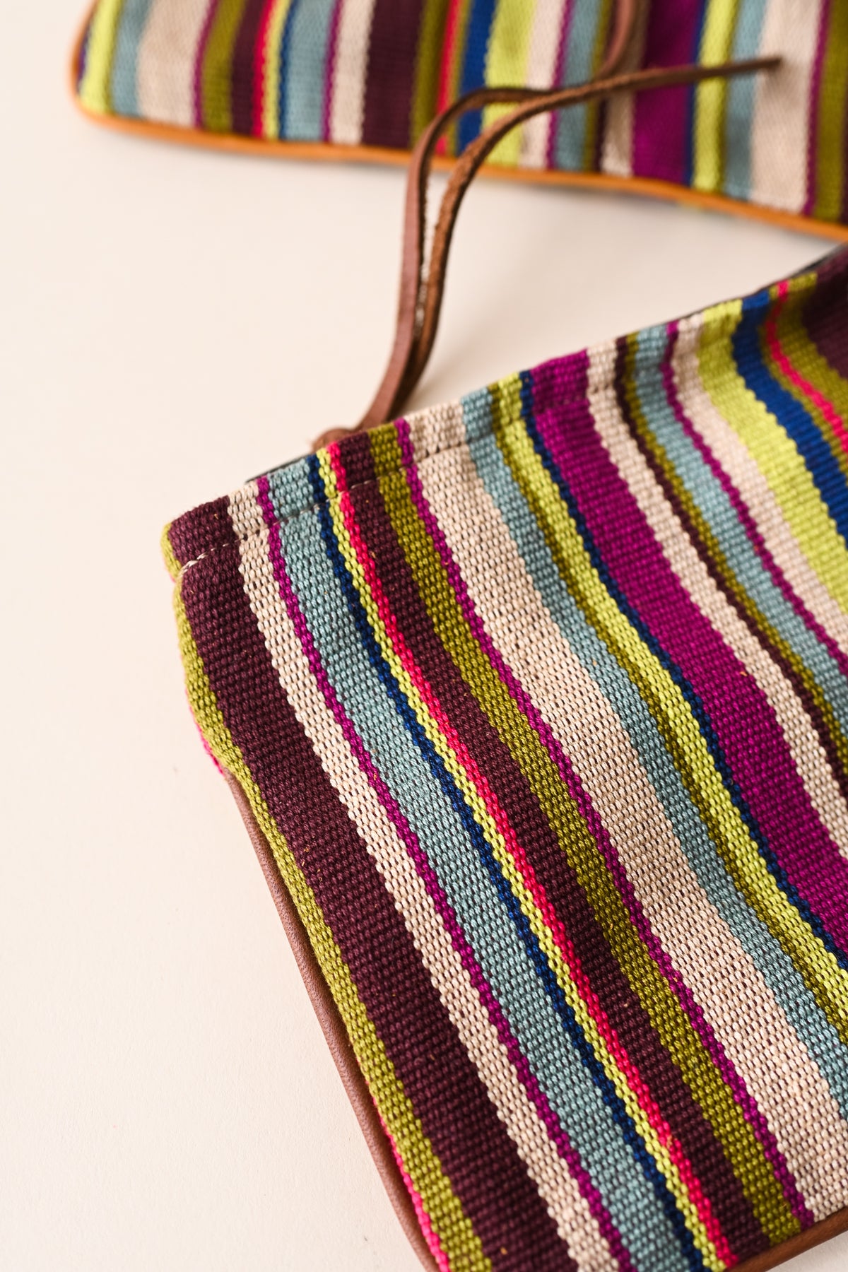 Guatemalan Striped Clutch