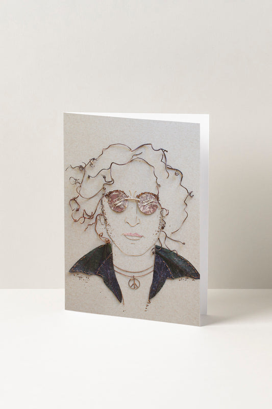 "John Lennon" Greeting Card