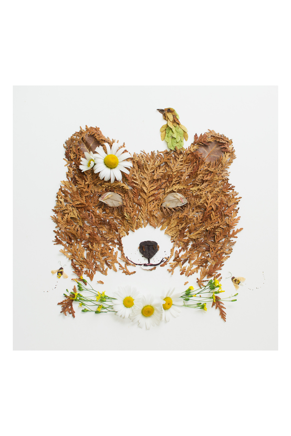 "Mama Bear" Flower Print