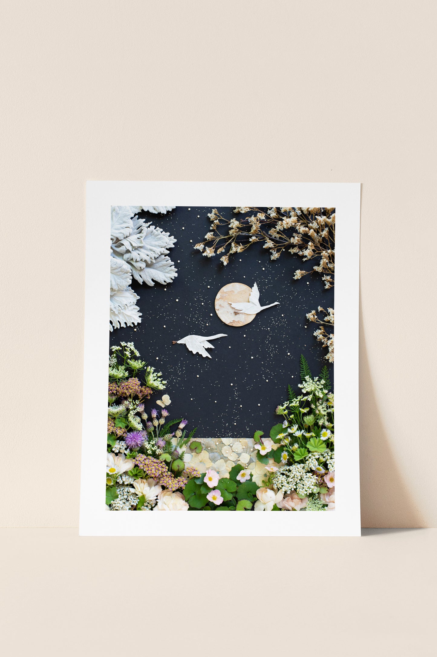 "Moon Dance" Flower Print