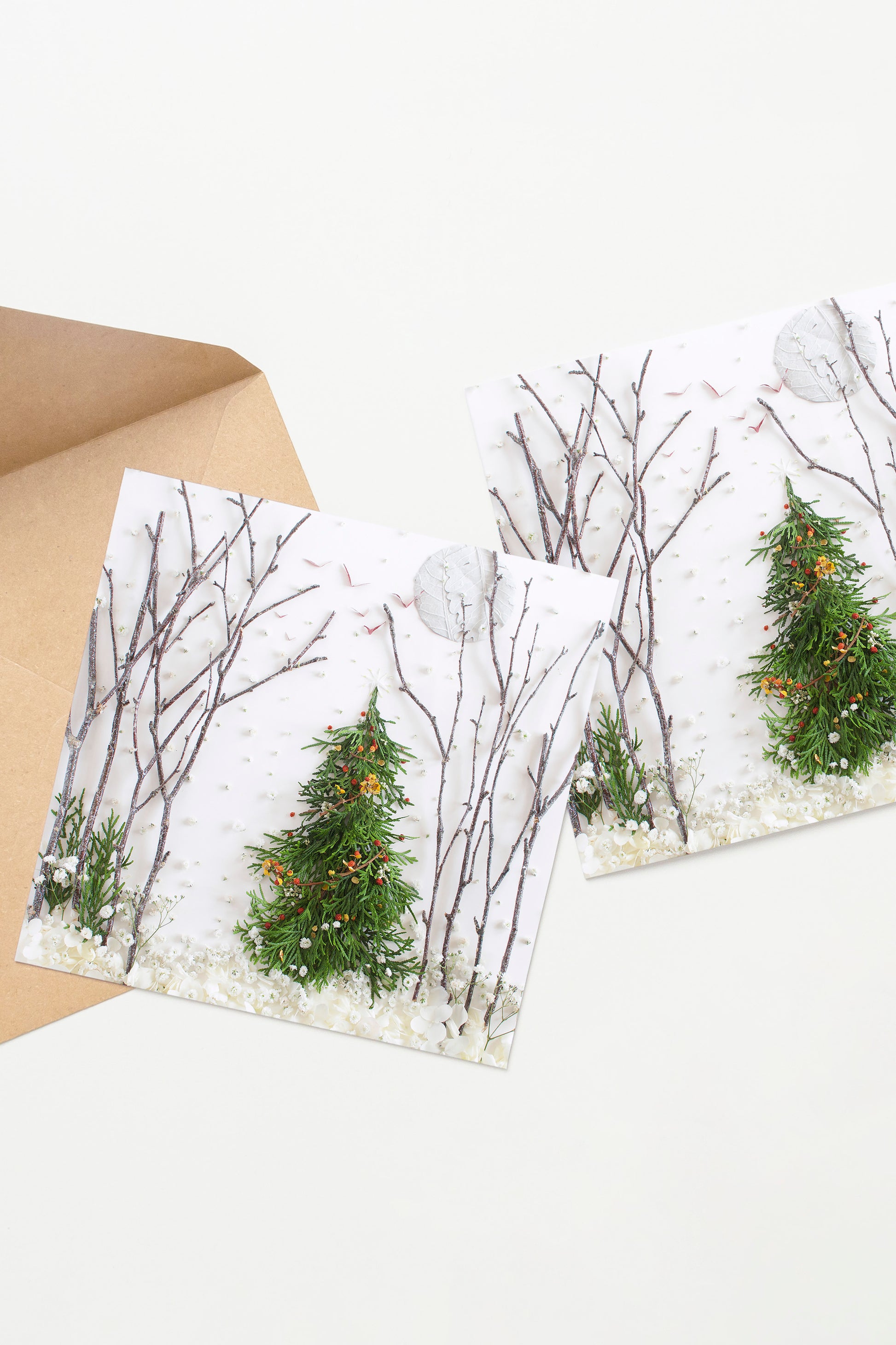 "Moonlit Forest" Greeting Card - Sister Golden