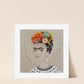 "Picasso Frida" Flower Print