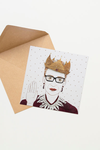 "The Notorious RBG" Greeting Card