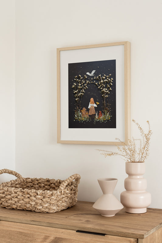 "Share Your Magic" Flower Print