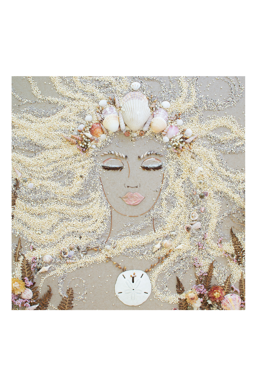 Sister Golden "Shelly" Flower Print