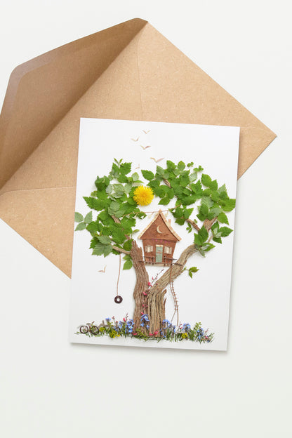 "Tree House" Greeting Card