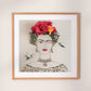 "What Would Frida Do?" Flower Print - Sister Golden